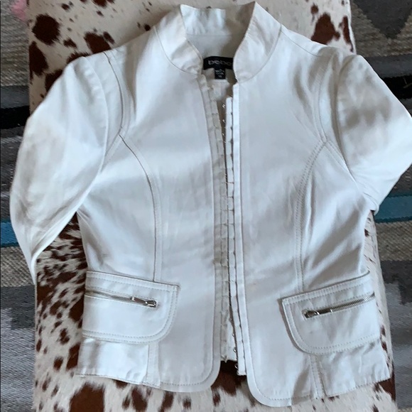 Genuine leather fitted jacket - Picture 2 of 5